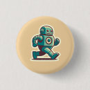 Search for cute robots badges Technology