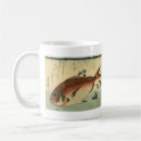 Search for red fish mugs Japanese