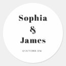 Search for hand lettered wedding stickers Simple