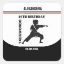Search for taekwondo martial arts stickers Black belt