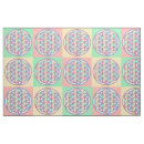 Search for geometric circle patterns fabric Pastel