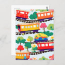 Search for kids pattern postcards Green