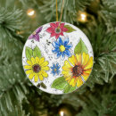Search for daisy christmas tree decorations Yellow