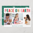 Search for peace on earth christmas cards Photo collage