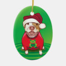 Search for pitbull christmas tree decorations Funny