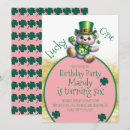 Search for lucky day invitations Shamrock