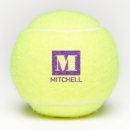 Search for purple tennis balls Player