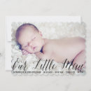 Search for modern birth announcement cards Calligraphy