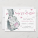 Search for winter baby girl shower invitations Elegant