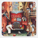 Search for rockwell stickers Saturday evening post