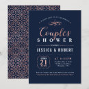 Search for navy and rose gold wedding invitations Classic