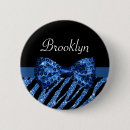 Search for zebra blue badges Glitter