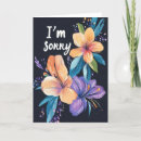 Search for sorry cards Floral