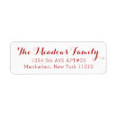 Search for for family return address labels White