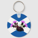 Search for scottish thistle key rings Scottie