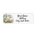 Search for easter cross return address labels Watercolor