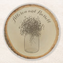 Search for wood coasters Mason jar