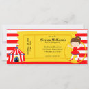 Search for carnival ticket birthday invitations Children