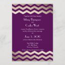 Search for shimmer wedding invitations Purple