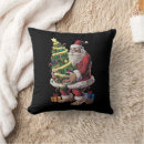Search for lighted christmas tree cushions Santa