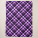 Search for purple plaid blankets Tartan