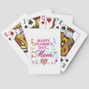 Search for mothers day playing cards Mom