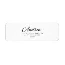 Search for return adress labels Black