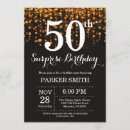 Search for gold glitter 50th birthday invitations String lights