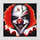 Search for clown halloween invitations Gothic