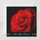 Search for you red rose invitations Elegant