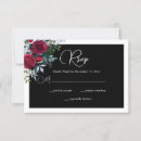 Search for christmas wedding rsvp cards Floral flower