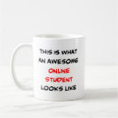 Search for online coffee mugs Distance learning