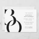 Search for 30 year anniversary invitations Elegant