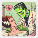 Search for retro monsters stickers Creepy