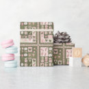 Search for quilt pattern wrapping paper Pink