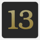 Search for number 13 stickers 13th