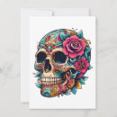 Search for skull tattoo cards Flowers