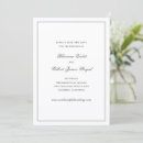 Search for with black border invitations For her