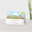 Search for kids train birthday cards Giraffe