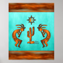 Search for kokopelli art posters Southwest design