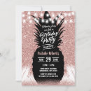 Search for gold pineapple invitations Modern