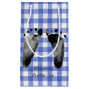 Search for new baby boy gift bags Gingham