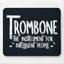 Search for band player mousepads Trombone