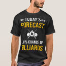 Search for pool player tshirts Billiards