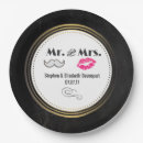 Search for mr and mrs wedding plates Stylish
