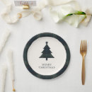 Search for green christmas tree plates Simple