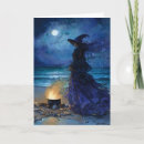 Search for watercolor halloween cards Moon