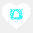 Search for winter snow stickers Heart