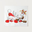 Search for funny tapestries Santa
