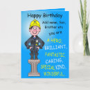 Search for fireman birthday cards Firefighter